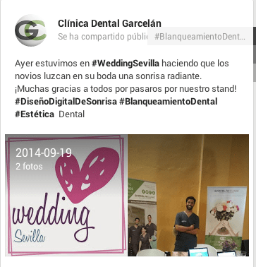 dinamización de contenidos en google plus para garcelán clinic, agencia de publicidad sevilla. marketing dental, marketing para dentistas, publicidad para clinica dental, publicidad para dentistas