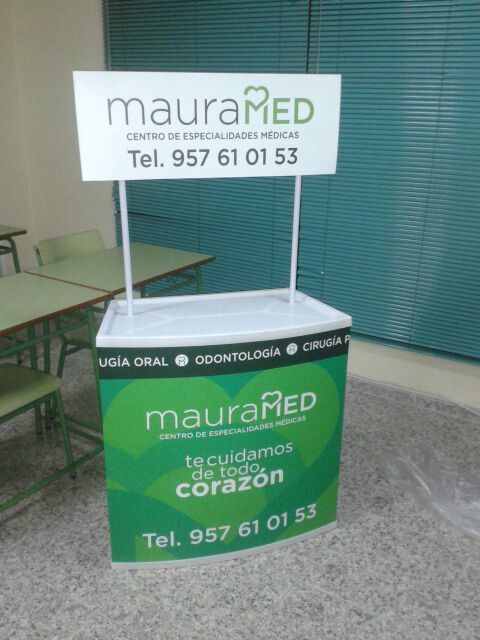 diseño de stand comercial