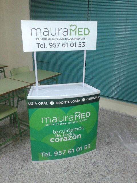 diseño de stand comercial