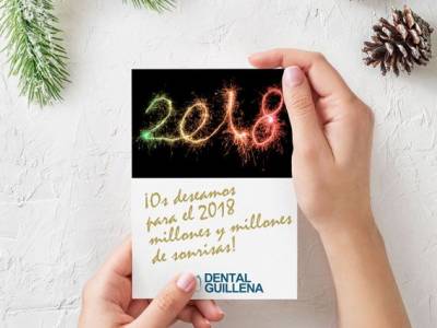 Diseño de Felicitación de Navidad para Dental Guillena