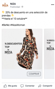 campaña de publicidad en facebook e instagram