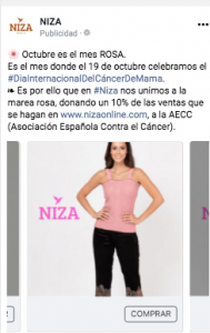 Campañas de publicidad en Facebook e Instagram para Niza Moda